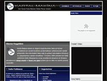 Tablet Screenshot of kartalcncmakina.com
